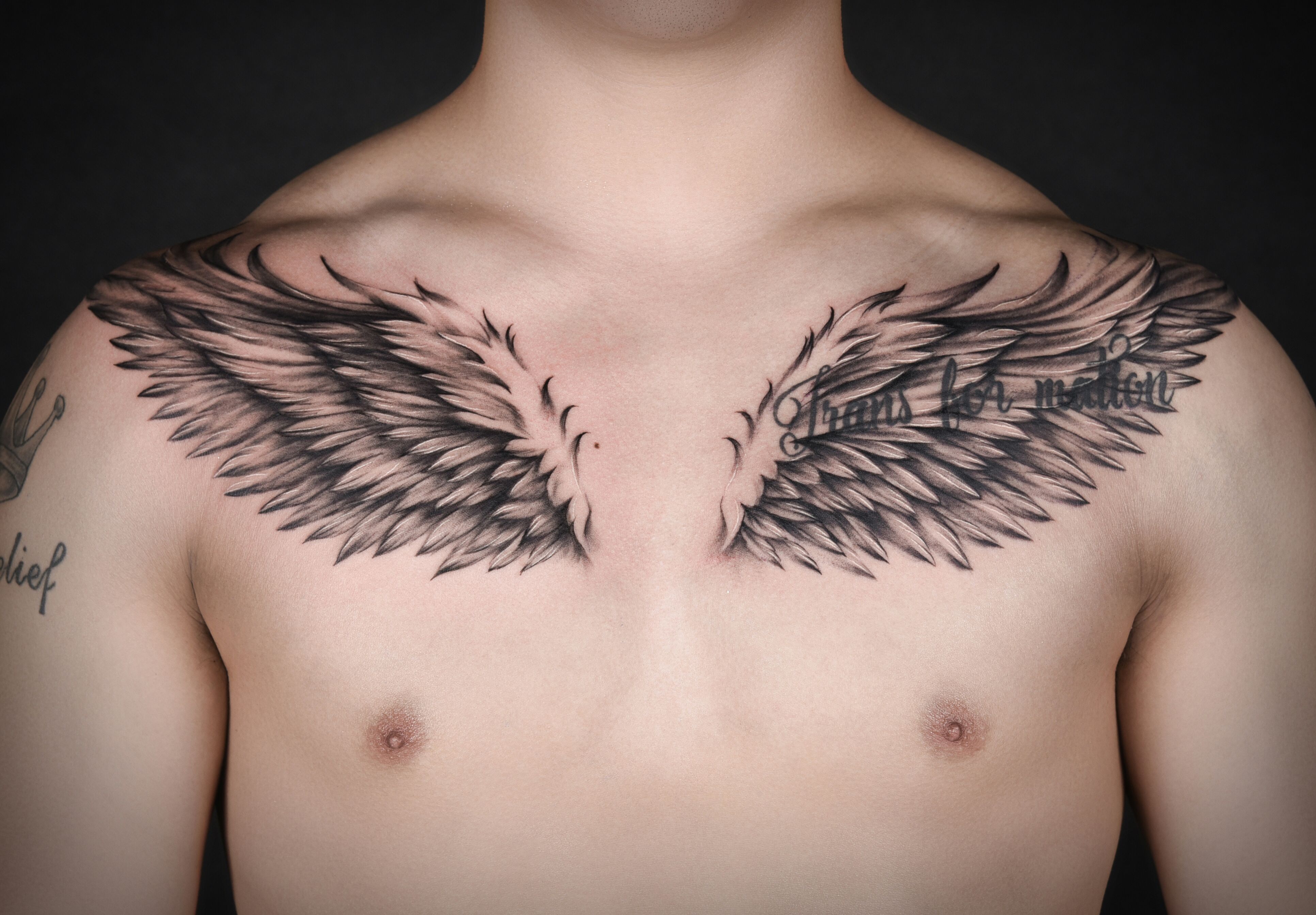 小型天使纹身图案大全,天使纹身图案大全 - 伤感说说吧